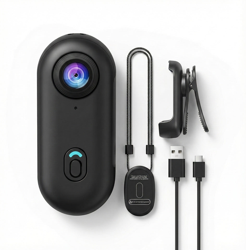 GO! Sport | Mini – Magnetic Hands-Free Action Camera (4K Ultra HD)