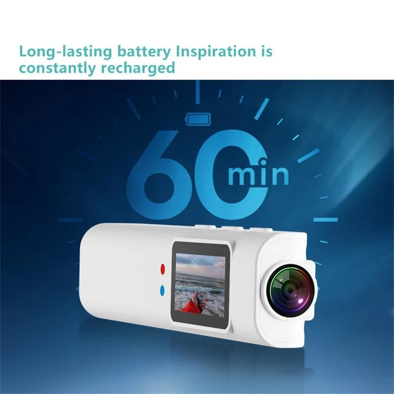 GO! Sport | S110 FPV ANTI-BLUE LIGHT GLASSES WITH CAMERA - WHITE