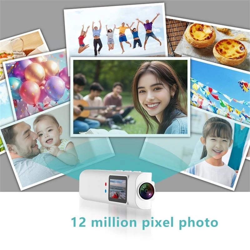 GO! Sport | S110 FPV ANTI-BLUE LIGHT GLASSES WITH CAMERA - WHITE