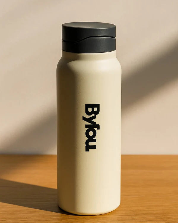 BYLOU - VACUUM INSULATED BOTTLE WITH MAGNETIC PHONE HOLDER