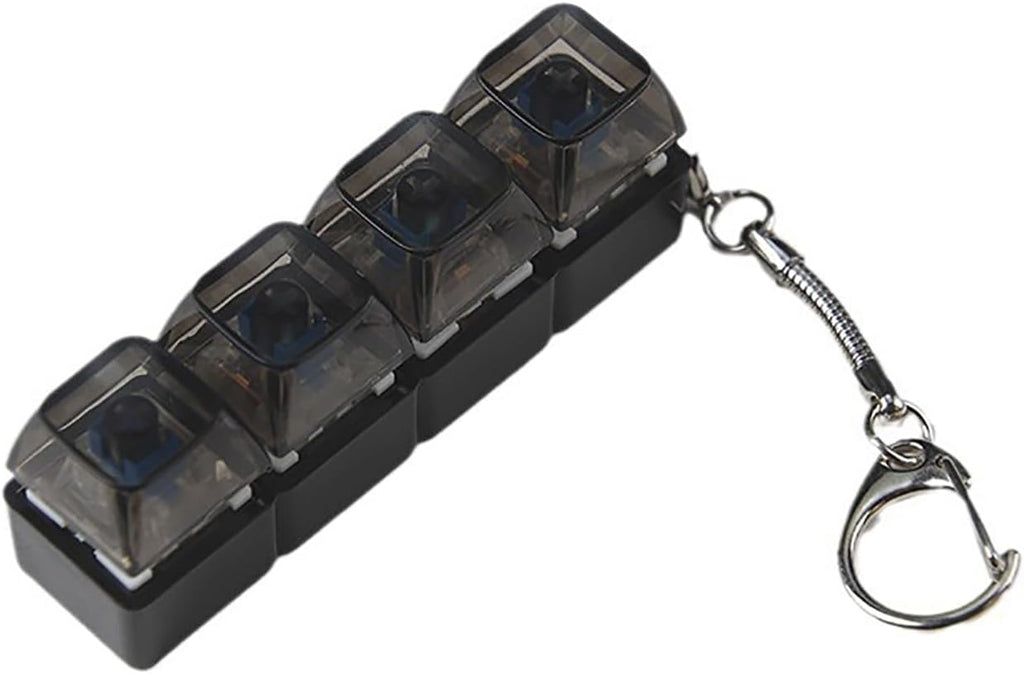 GO! Tech | Clickie™ Mechanical Keyboard Switch Tester Keychain – ADHD Fidget Toy & Gamer Gift